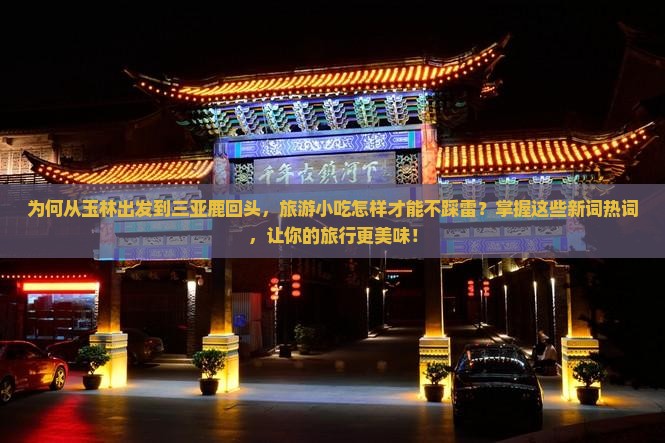 为何从玉林出发到三亚鹿回头，旅游小吃怎样才能不踩雷？掌握这些新词热词，让你的旅行更美味！