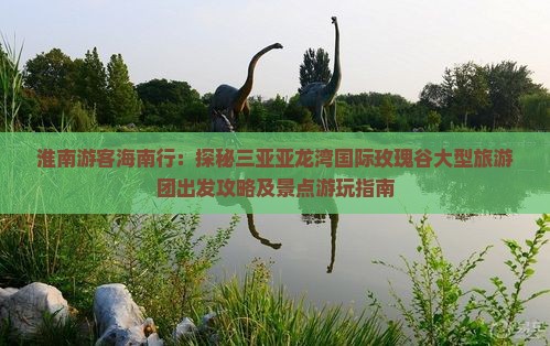淮南游客海南行：探秘三亚亚龙湾国际玫瑰谷大型旅游团出发攻略及景点游玩指南