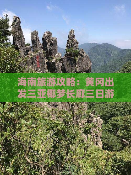 海南旅游攻略：黄冈出发三亚椰梦长廊三日游