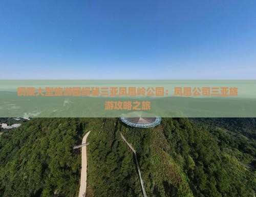 铜陵大型旅游团探秘三亚凤凰岭公园：凤凰公司三亚旅游攻略之旅