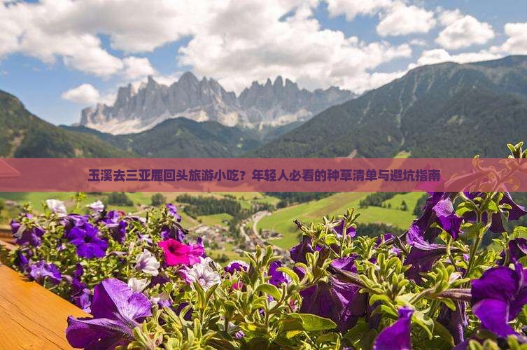 玉溪去三亚鹿回头旅游小吃？年轻人必看的种草清单与避坑指南