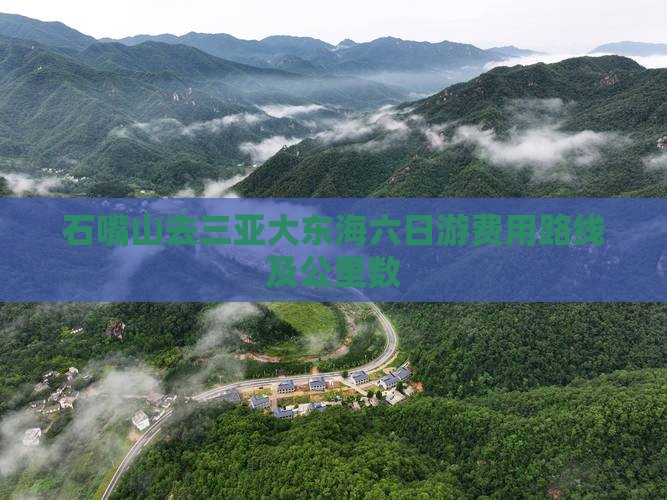 石嘴山去三亚大东海六日游费用路线及公里数
