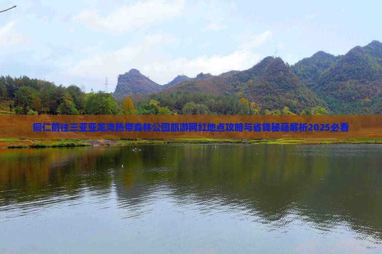 铜仁前往三亚亚龙湾热带森林公园旅游网红地点