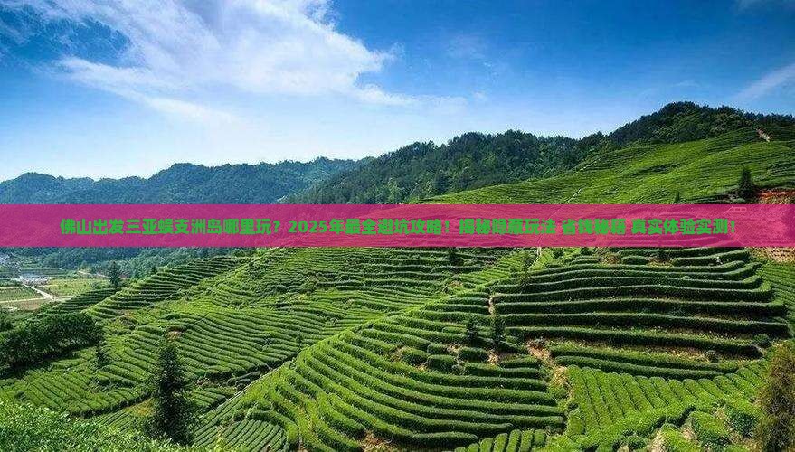 佛山出发三亚蜈支洲岛哪里玩
