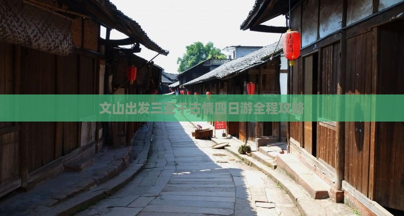 文山出发三亚千古情四日游