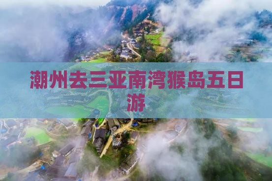 潮州去三亚南湾猴岛五日游 潮州去三亚南湾猴岛五日游