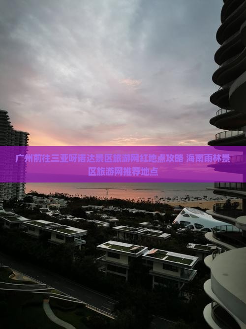 广州前往三亚呀诺达景区旅游网红地点