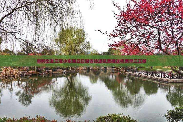 垦利出发三亚小东海五日游含往返机票接送机两早三正餐