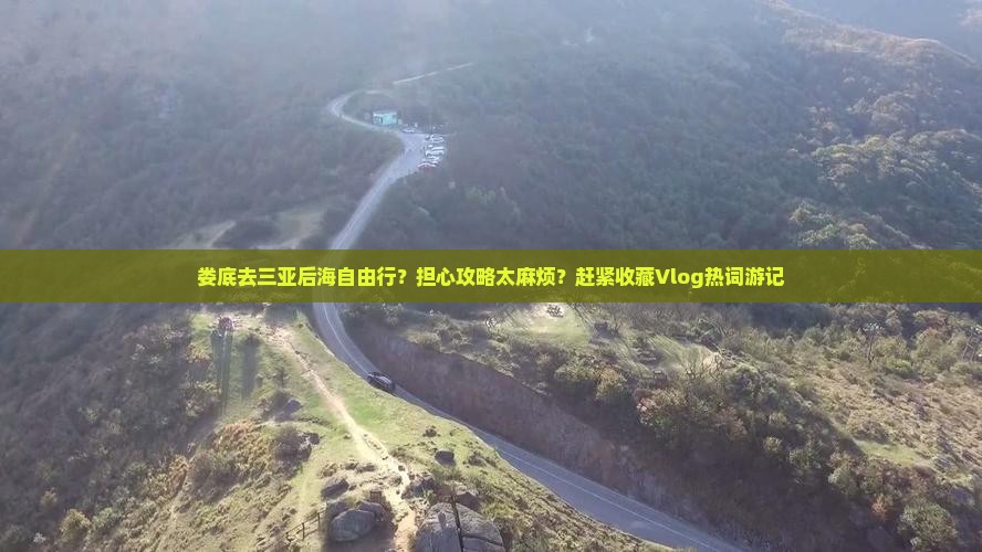 娄底去三亚后海自由行？担心攻略太麻烦？赶紧收藏Vlog热词游记