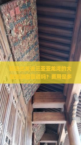 延边出发去三亚亚龙湾的大型旅游团靠谱吗？费用是多少？行程如何安排？