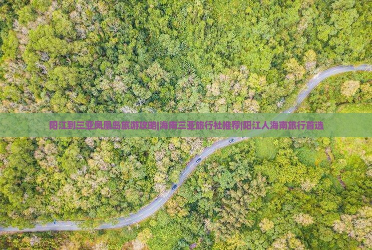 阳江到三亚凤凰岛旅游攻略|海南三亚旅行社推荐|阳江人海南旅行首选