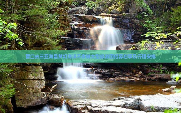 营口去三亚海昌梦幻海洋不夜城大型旅游团招募启事及行程安排