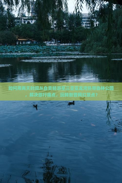 如何用两天时间从自贡畅游至三亚亚龙湾热带森林公园，解决旅行痛点，玩转新晋网红景点？