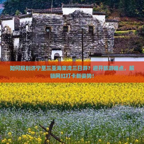 如何规划济宁至三亚海棠湾三日游？避开旅游痛点，解锁网红打卡新姿势！