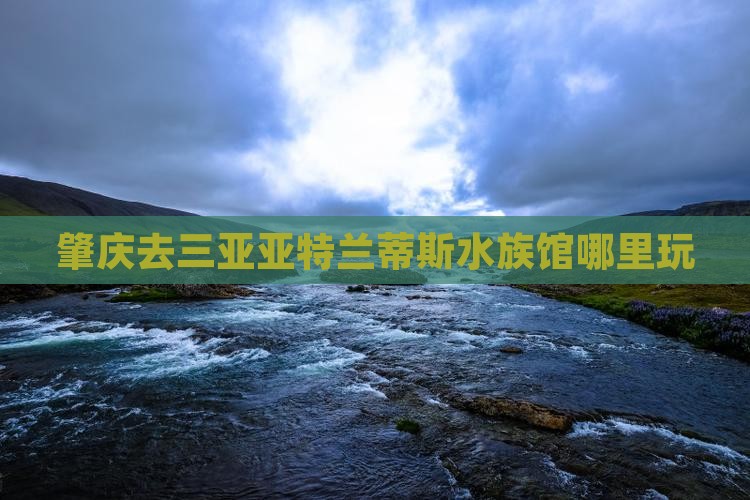 肇庆去三亚亚特兰蒂斯水族馆哪里玩