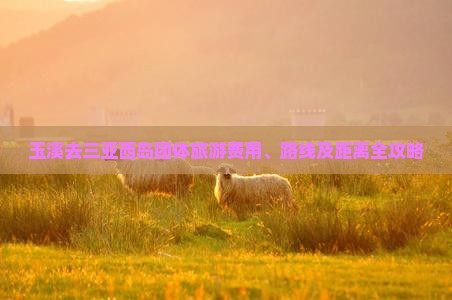 玉溪去三亚西岛团体旅游费用、路线及距离全攻略