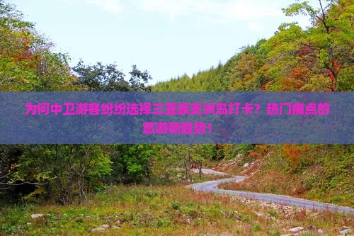 为何中卫游客纷纷选择三亚蜈支洲岛打卡？热门痛点的旅游新趋势！