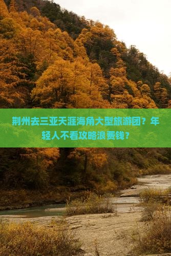 荆州去三亚天涯海角大型旅游团？年轻人不看攻略浪费钱？