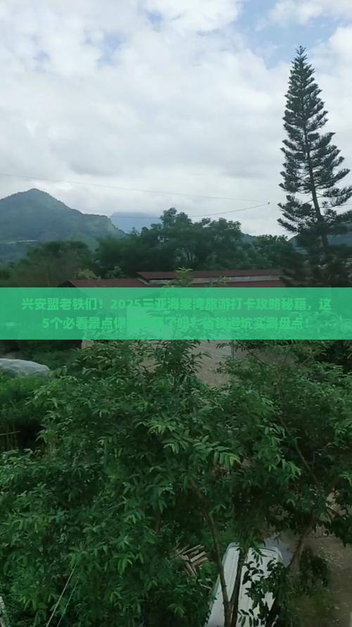 兴安盟去三亚海棠湾旅游打卡点