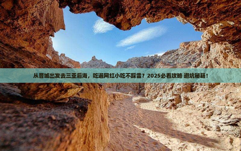 晋城出发三亚后海旅游小吃