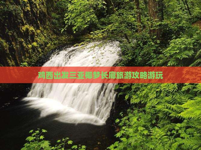 鸡西出发三亚椰梦长廊攻略
