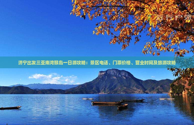济宁出发三亚南湾猴岛一日游