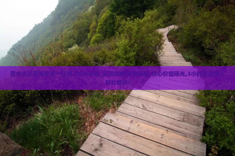 晋中去三亚海棠湾一日游