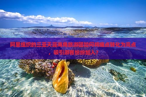 阿里组织的三亚天涯海角旅游团如何将痛点转化为亮点，吸引游客纷纷加入？