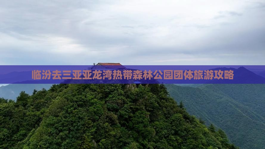 临汾去三亚亚龙湾热带森林公园团体旅游攻略