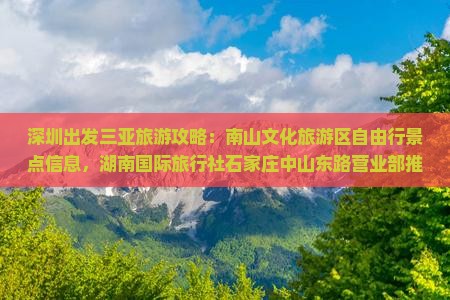 深圳出发三亚旅游攻略：南山文化旅游区自由行景点信息，湖南国际旅行社石家庄中山东路营业部推荐哪里看看