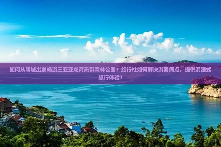如何从聊城出发畅游三亚亚龙湾热带森林公园？旅行社如何解决游客痛点，提供沉浸式旅行体验？