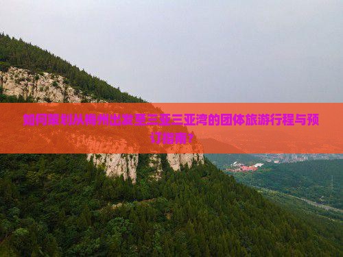 如何策划从梅州出发至三亚三亚湾的团体旅游行程与预订指南？