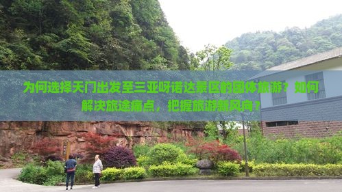 为何选择天门出发至三亚呀诺达景区的团体旅游？如何解决旅途痛点，把握旅游新风向？