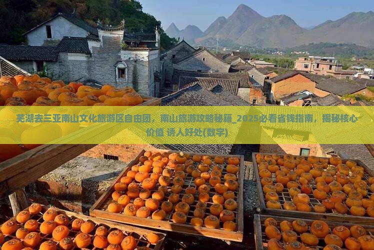 芜湖去三亚南山文化旅游区自由团