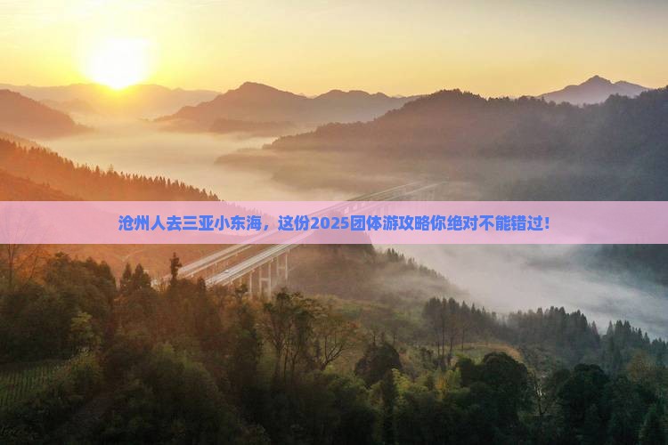 沧州去三亚小东海团体旅游
