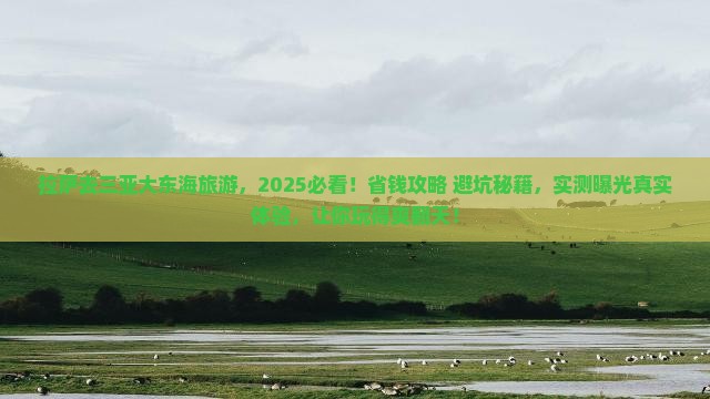 拉萨去三亚大东海旅游