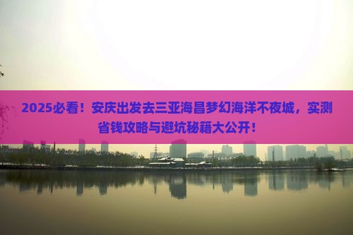 安庆去三亚海昌梦幻海洋不夜城自由团