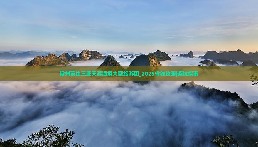 常州前往三亚天涯海角大型旅游团