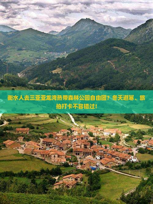 衡水前往三亚亚龙湾热带森林公园自由团