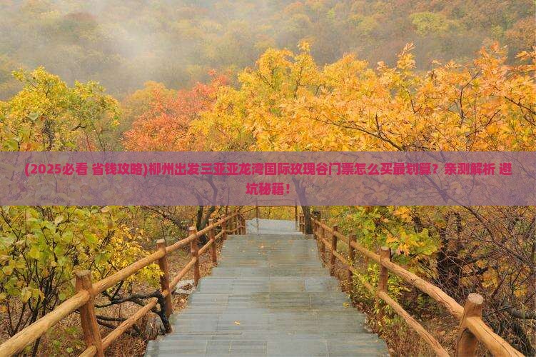 柳州出发三亚亚龙湾国际玫瑰谷门票