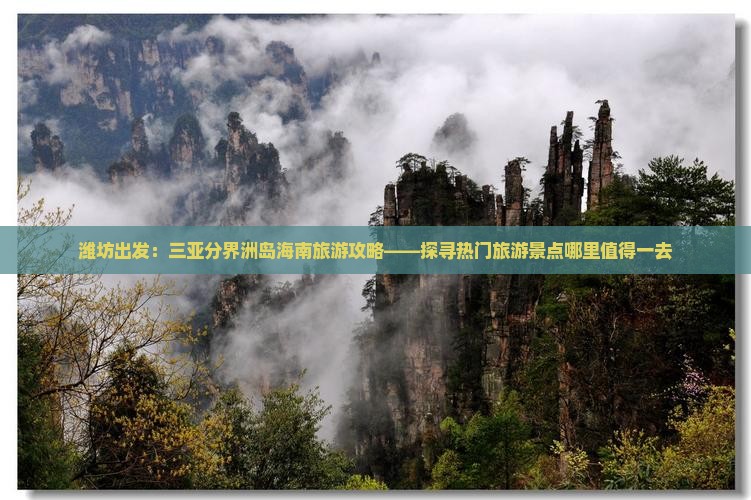 潍坊出发：三亚分界洲岛海南旅游攻略——探寻热门旅游景点哪里值得一去