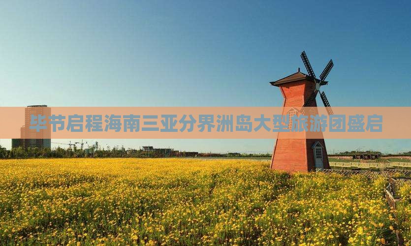 毕节启程海南三亚分界洲岛大型旅游团盛启