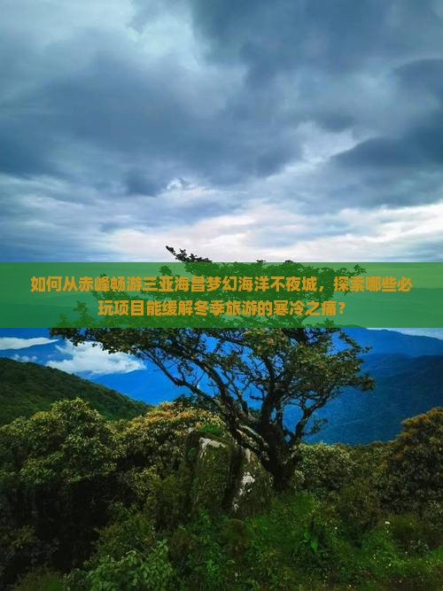 如何从赤峰畅游三亚海昌梦幻海洋不夜城，探索哪些必玩项目能缓解冬季旅游的寒冷之痛？
