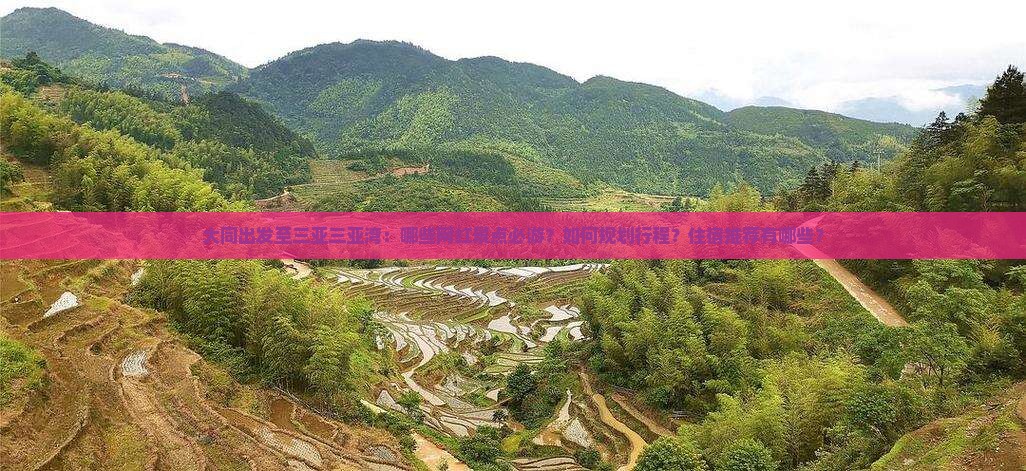 大同出发至三亚三亚湾：哪些网红景点必游？如何规划行程？住宿推荐有哪些？