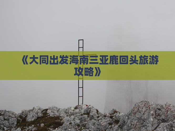 《大同出发海南三亚鹿回头旅游攻略》
