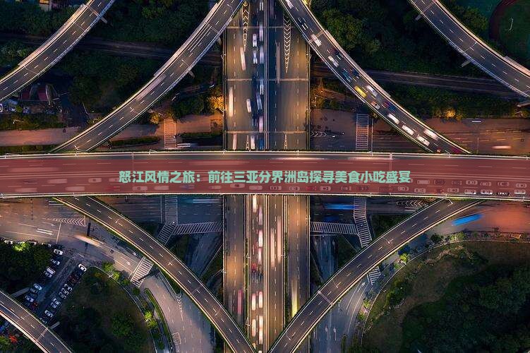 怒江风情之旅：前往三亚分界洲岛探寻美食小吃盛宴