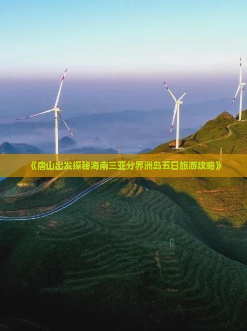 《唐山出发探秘海南三亚分界洲岛五日旅游攻略》