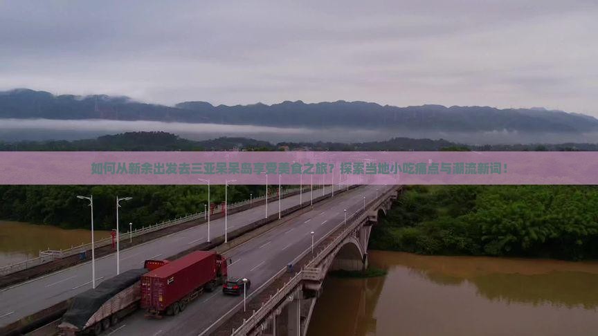 如何从新余出发去三亚呆呆岛享受美食之旅？探索当地小吃痛点与潮流新词！