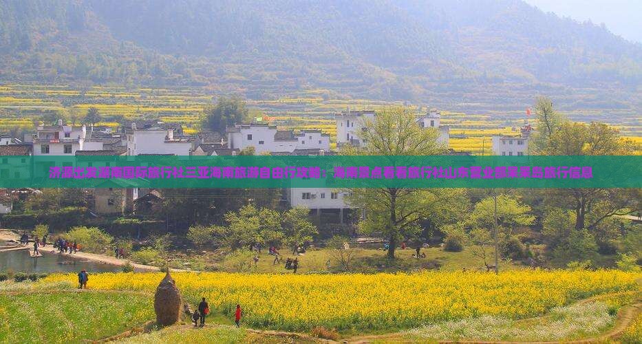 济源出发湖南国际旅行社三亚海南旅游自由行攻略：海南景点看看旅行社山东营业部呆呆岛旅行信息