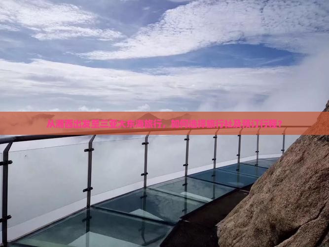 从湘西出发至三亚大东海旅行，如何选择旅行社及预订行程？